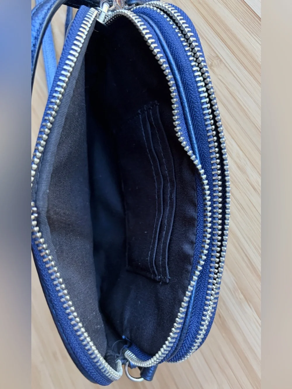 Coach pebbled leather